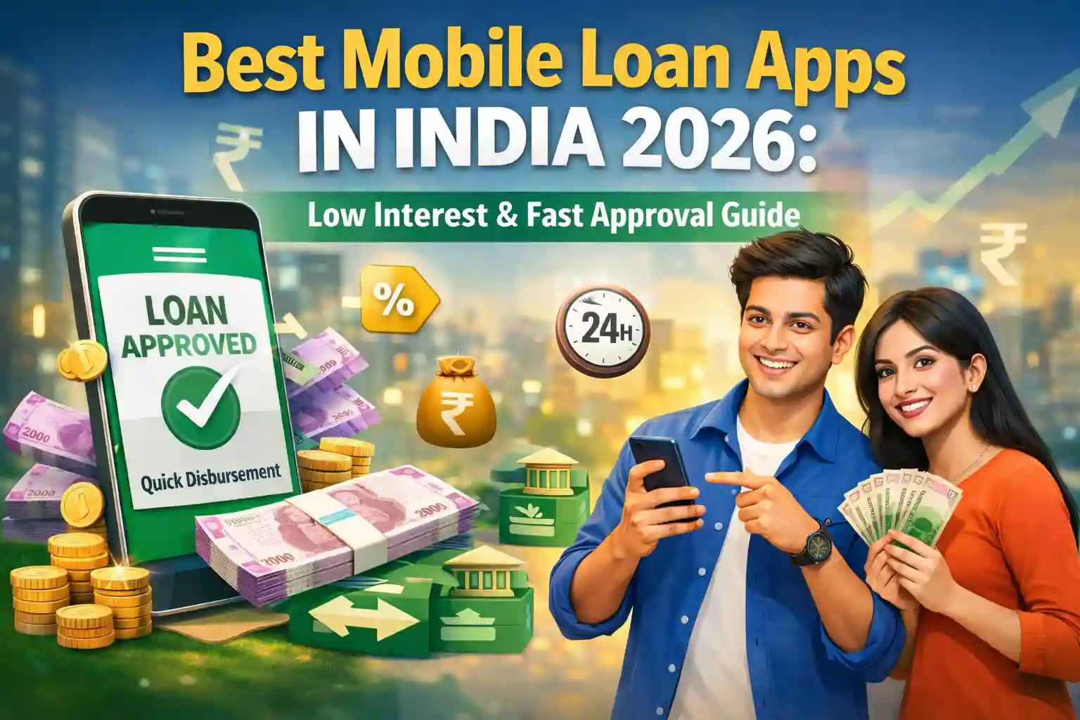 Best Mobile Loan Apps in India 2026 Low Interest & Fast Approval Guide
